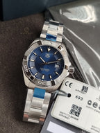 TAG HEUER Aquaracer Blue Sunray Dial Men's Watch Item No. WAY1112.BA0928