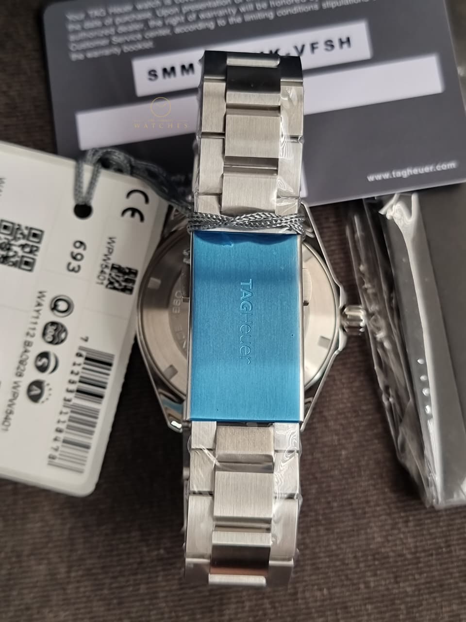 TAG HEUER Aquaracer Blue Sunray Dial Men's Watch Item No. WAY1112.BA0928