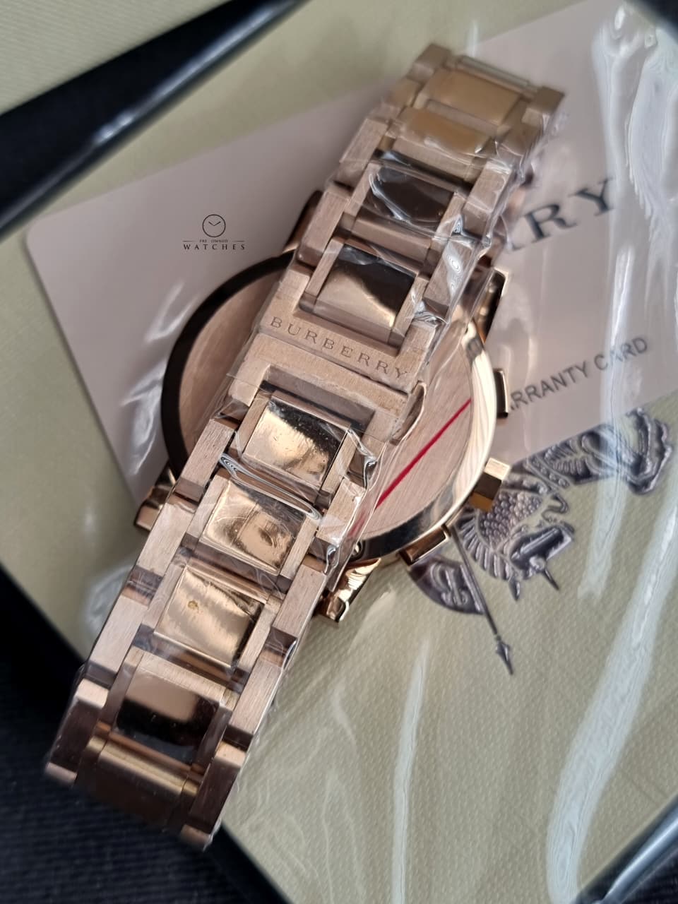 Swiss Rose Gold Date Dial 38mm Unisex Chronograph Wrist Watch The City BU9754