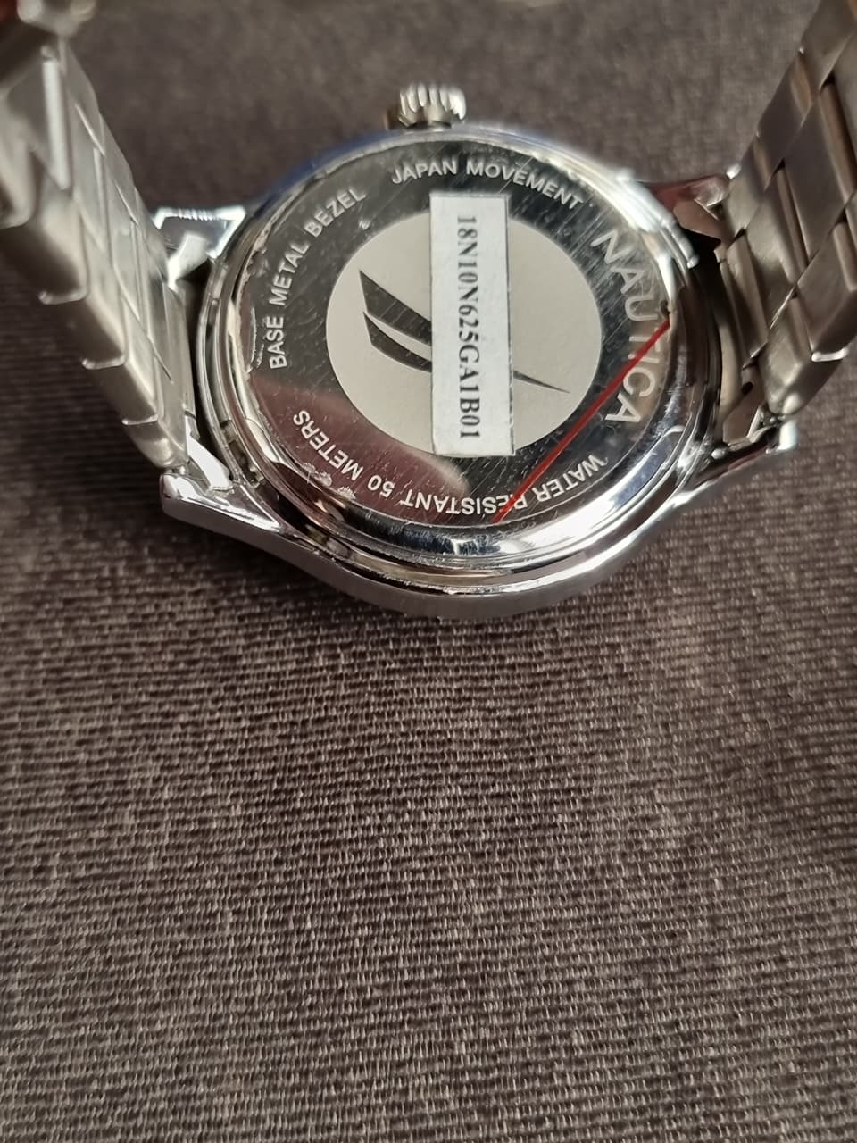Nautica  Silver Chain Crissy White dial