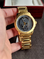 G By Guess  Gents Watch Golden Casing Quartz Watch (8/10 Condition )