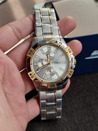 Fossil Men's Garrett Multifunction Two-Tone Stainless Steel Watch FS6148 (Without Tag)