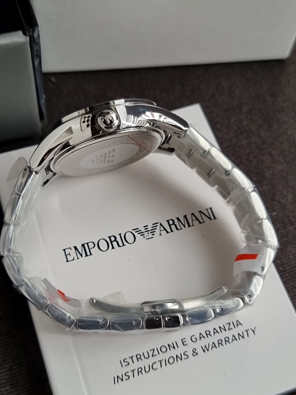 Emporio Armani Analog Red Dial Women's Watch-AR11544