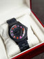 Marc by Marc Jacobs Women’s Quartz Silicone & Stainless Steel Chain Black Dial 36mm Watch MBM2543