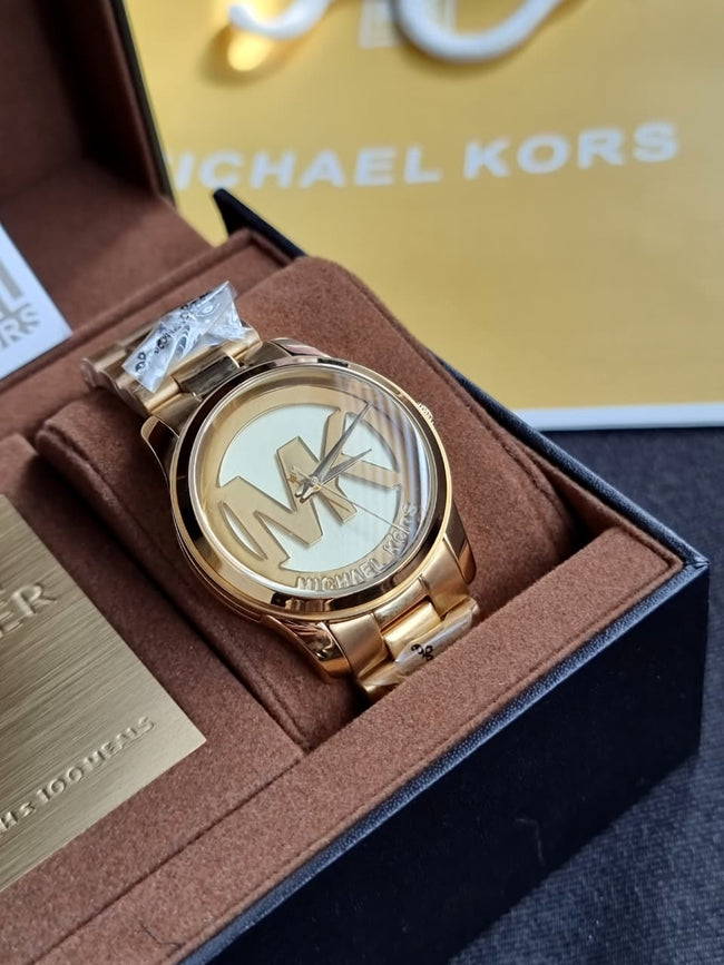 Michael Kors Women's Runway Gold-Tone Watch MK5786 Main Image