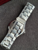 Esmurt Gents Watch 35mm Dial Size Silver Dial Color