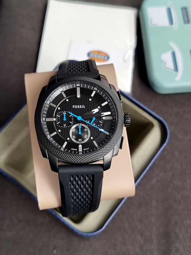 Fossil Men's Machine Chronograph Stainless Steel Watch FS6099 (Without Tag) Hover Image