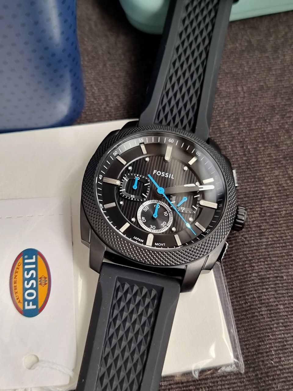 Fossil Men's Machine Chronograph Stainless Steel Watch FS6099 (Without Tag)