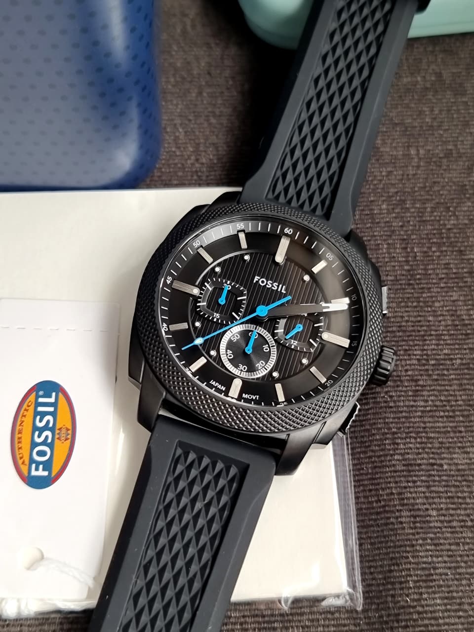 Fossil Men's Machine Chronograph Stainless Steel Watch FS6099 (Without Tag)