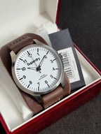 Superdry SYG102T Gents Watch Brown Leather Strap 48mm Dial Quartz Watch