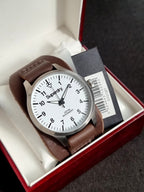 Superdry SYG102T Gents Watch Brown Leather Strap 48mm Dial Quartz Watch