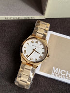 MICHAEL KORS  Lenox Gold-tone Dial Ladies Watch Mk7391