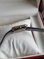 Rado Vintage Black Leather Strap  Quartz Watch