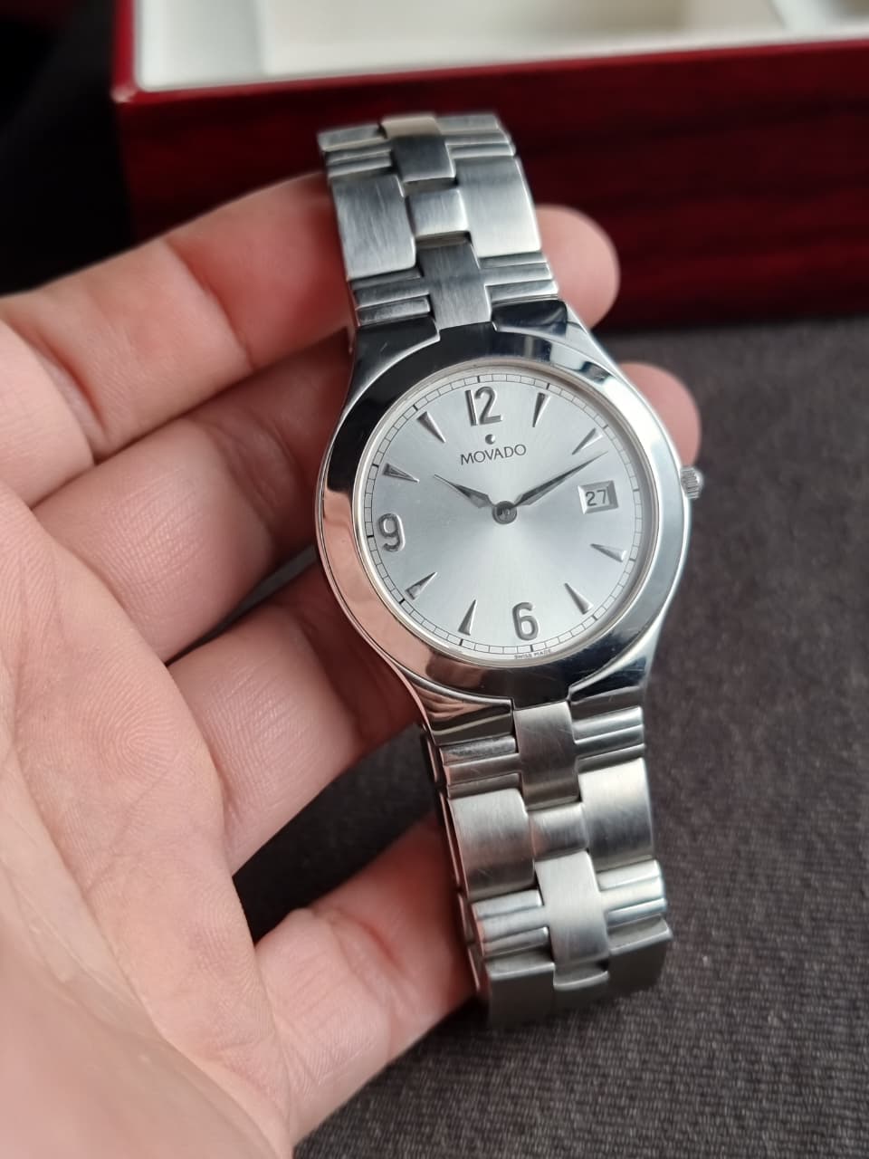 Movado Vintage 35mm Dial Quartz Watch
