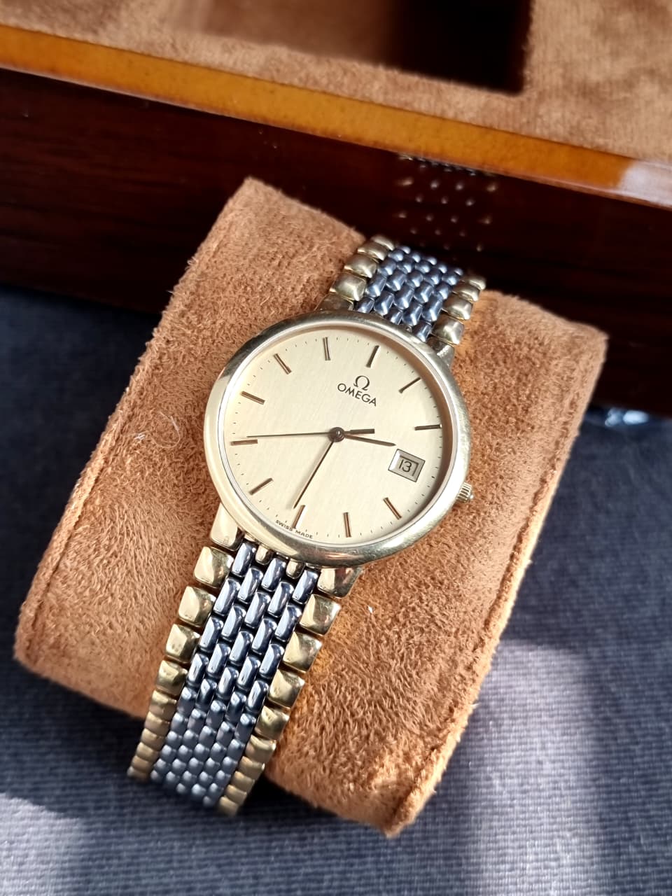 OMEGA DeVille 396.1012 Quartz Swiss Mens