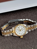 Rolex Oyster perpetual ref. 67193 White Roman dial Jubilee bracelet