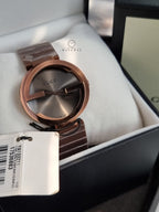Gucci Swiss Quartz Metal and Alloy Dress Brown Men's Watch (Model: YA133211)