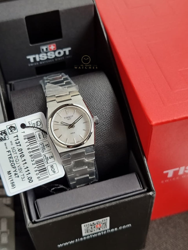 Tissot PRX 25mm watch T137.010.11.111.00 Hover Image