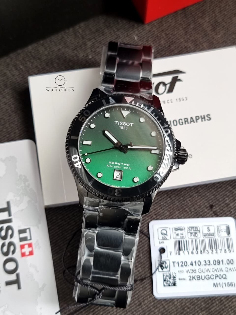 TISSOT SEASTAR 1000 40MM T120.410.33.091.00