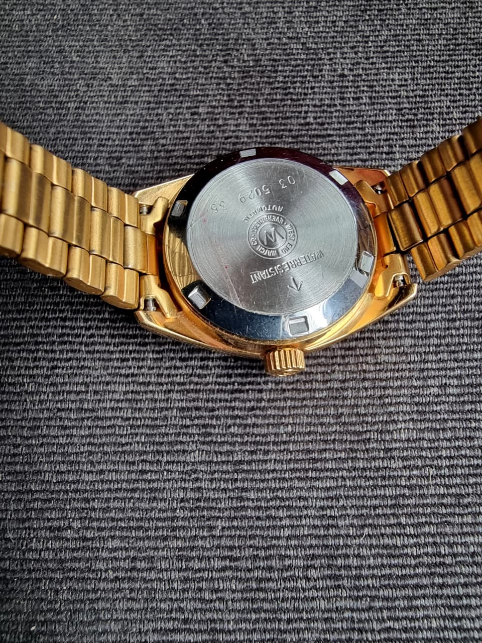 West End Watch Ladies Watch 25mm  Golden Dial Golden Casing Automatic Watch