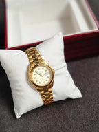 West End Watch Ladies Watch 25mm  Golden Dial Golden Casing Automatic Watch