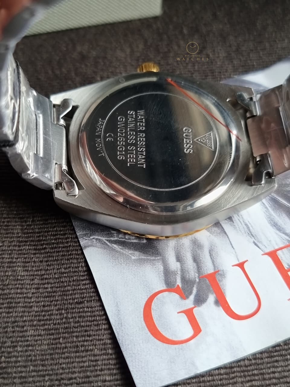Guess Gw0265G16 Gents Watch Two Tone Quartz Watch