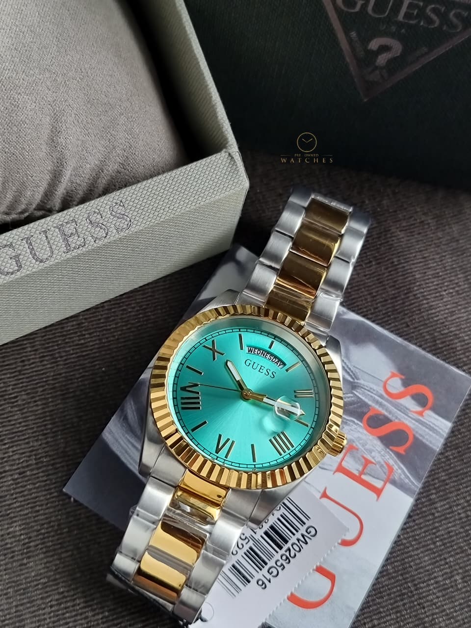 Guess Gw0265G16 Gents Watch Two Tone Quartz Watch