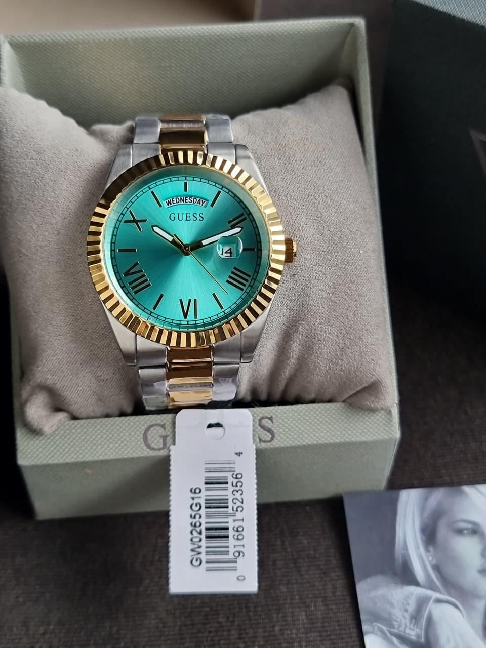 Guess Gw0265G16 Gents Watch Two Tone Quartz Watch