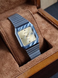 Rado Diastar Gents Watch Square Golden Dial Quartz Watch
