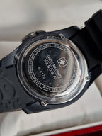 Swiss Military Mens Ranger White Dial Black Silicone Watch 06-4176.27.001.07