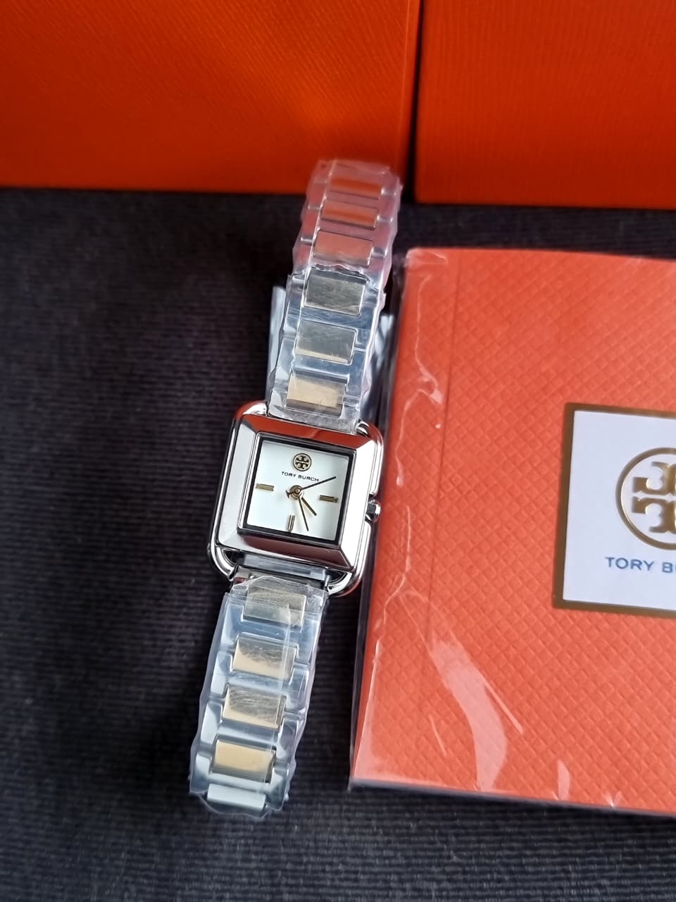 Tory Burch Women's Mini Kira Stainless Steel Bracelet Watch TBW6027