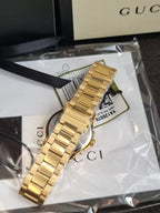 Gucci Women'S Silver Dial Stainless Steel Band Watch - Ya126576,