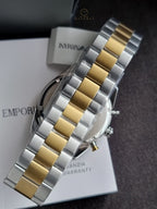 Emporio Armani Men's Chronograph Watch with Stainless Steel AR11678