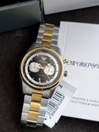 Emporio Armani Men's Chronograph Watch with Stainless Steel AR11678