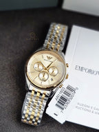 Emporio Armani Quartz Gold Dial Men's Watch AR11603