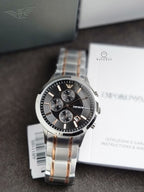 EMPORIO ARMANI Renato Chronograph Quartz Black Dial Men's Watch AR11165