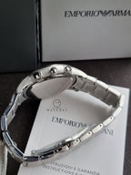EMPORIO ARMANI Renato Chronograph Quartz Black Dial Men's Watch AR11165