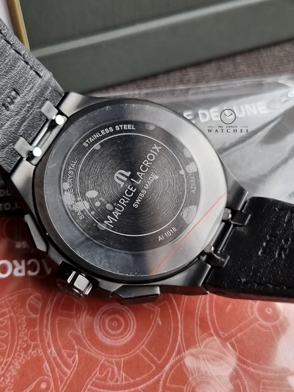Maurice Lacroix Aikon AI1018-PVB01-337-1 Mens Chronograph