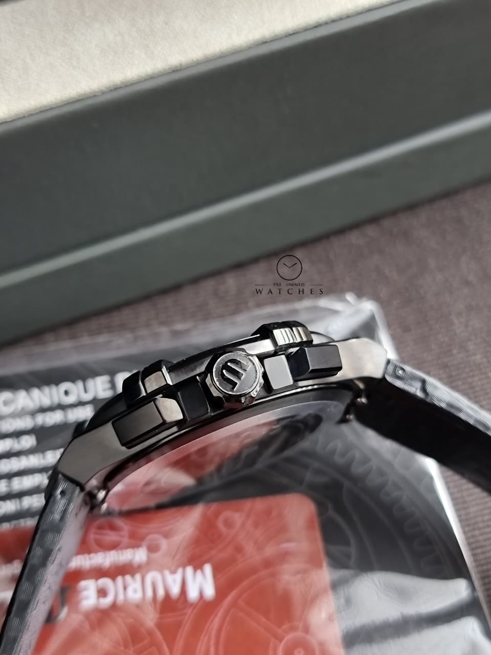 Maurice Lacroix Aikon AI1018-PVB01-337-1 Mens Chronograph
