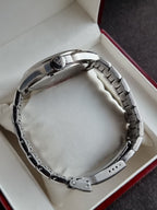 Cat Gents Watch Silver Casing BLack Dial 40mm Quartz Watch