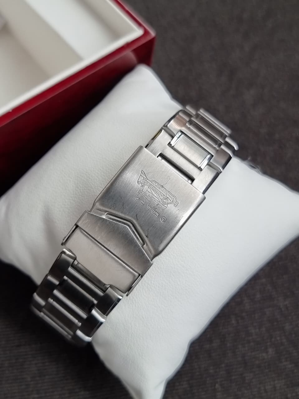 Cat Gents Watch Silver And Black Dial 40mm Dial Quartz Watch