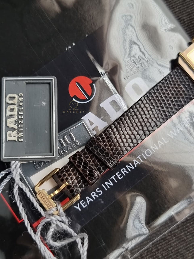 Rado Florence Ladies Watch Golden Casing Golden Dial Quartz Watch Main Image