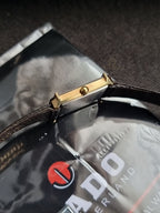 Rado Florence Ladies Watch Golden Casing Golden Dial Quartz Watch