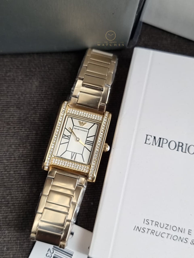 Emporio Armani NA Gold Quartz Stainless Steel Watch AR11659 Hover Image