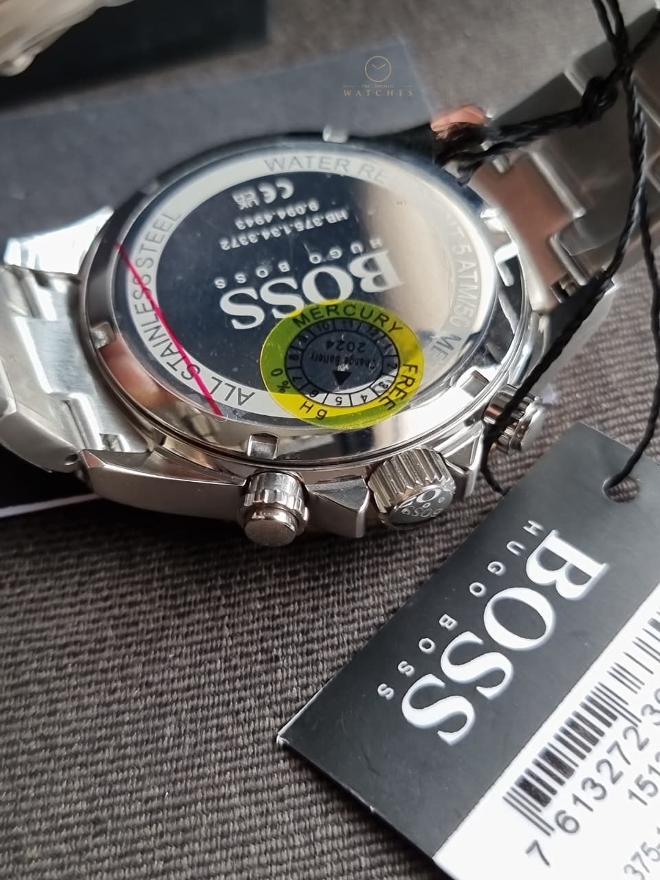 BOSS Men's Analogue Quartz Watch with Stainless Steel Strap 1513767