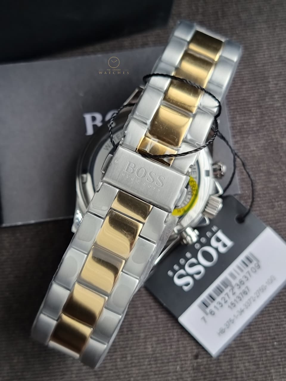 BOSS Men's Analogue Quartz Watch with Stainless Steel Strap 1513767