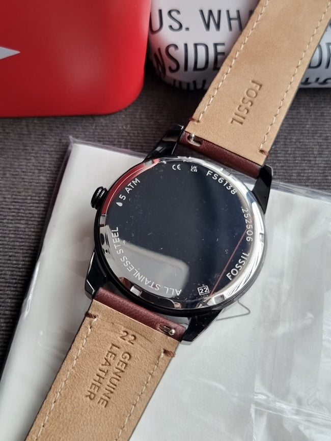 FOSSIL Pearson Multifunction Quartz Black Dial Men's Watch Item No. FS6138 Main Image