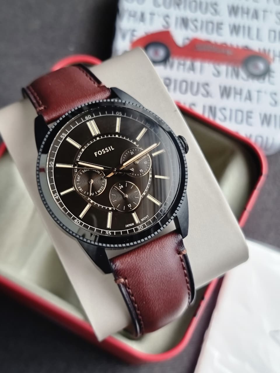 FOSSIL Pearson Multifunction Quartz Black Dial Men's Watch Item No. FS6138