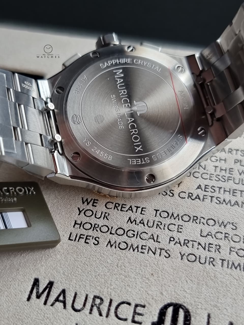 Maurice Lacroix Aikon AI1118-PVY03-130-1 Watch