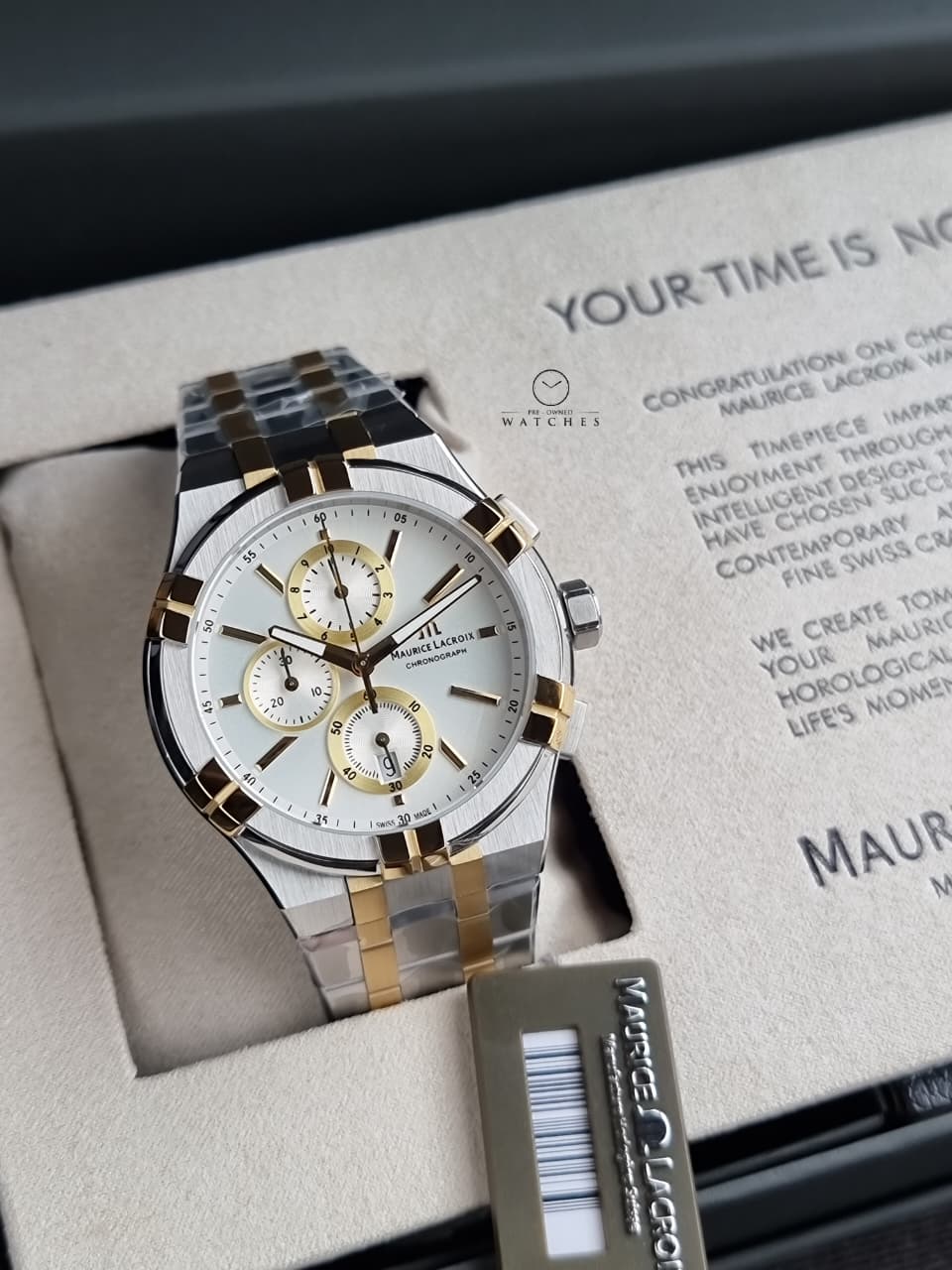 Maurice Lacroix Aikon AI1118-PVY03-130-1 Watch